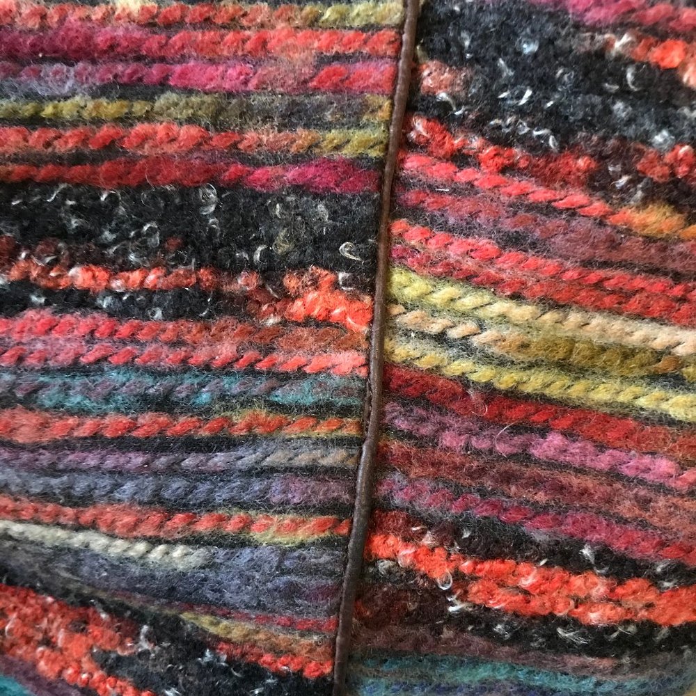 Boho Multi Colored Tall Boots 8 - image 2